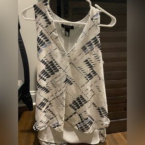 White House Black Market Hi-Low Sleeveless Tank